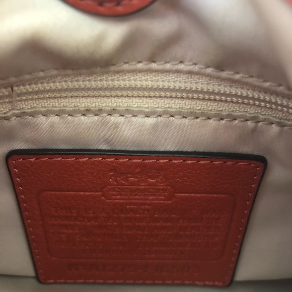 Coach Madison Maggie Terracotta Shoulder Bag - Picture 8 of 13